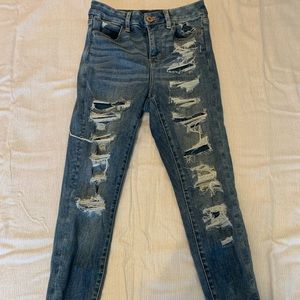 American Eagle High-Waisted Skinny Jeans